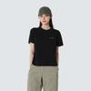 Sorona Women's Semi-Crop Short-Sleeve T-shirt Black (S26MWFTS05)