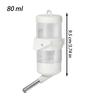 Hamster Drinker Water Bottle No Drip Small Animal Water Dispenser Pet Drinker Stand for Guinea Pigs/Hamsters/Bunnies/Ferrets