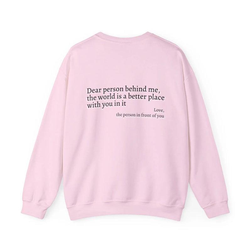 2025 Women's Fleece-Lined Slogan Sweatshirt, Solid Color, Round Neck