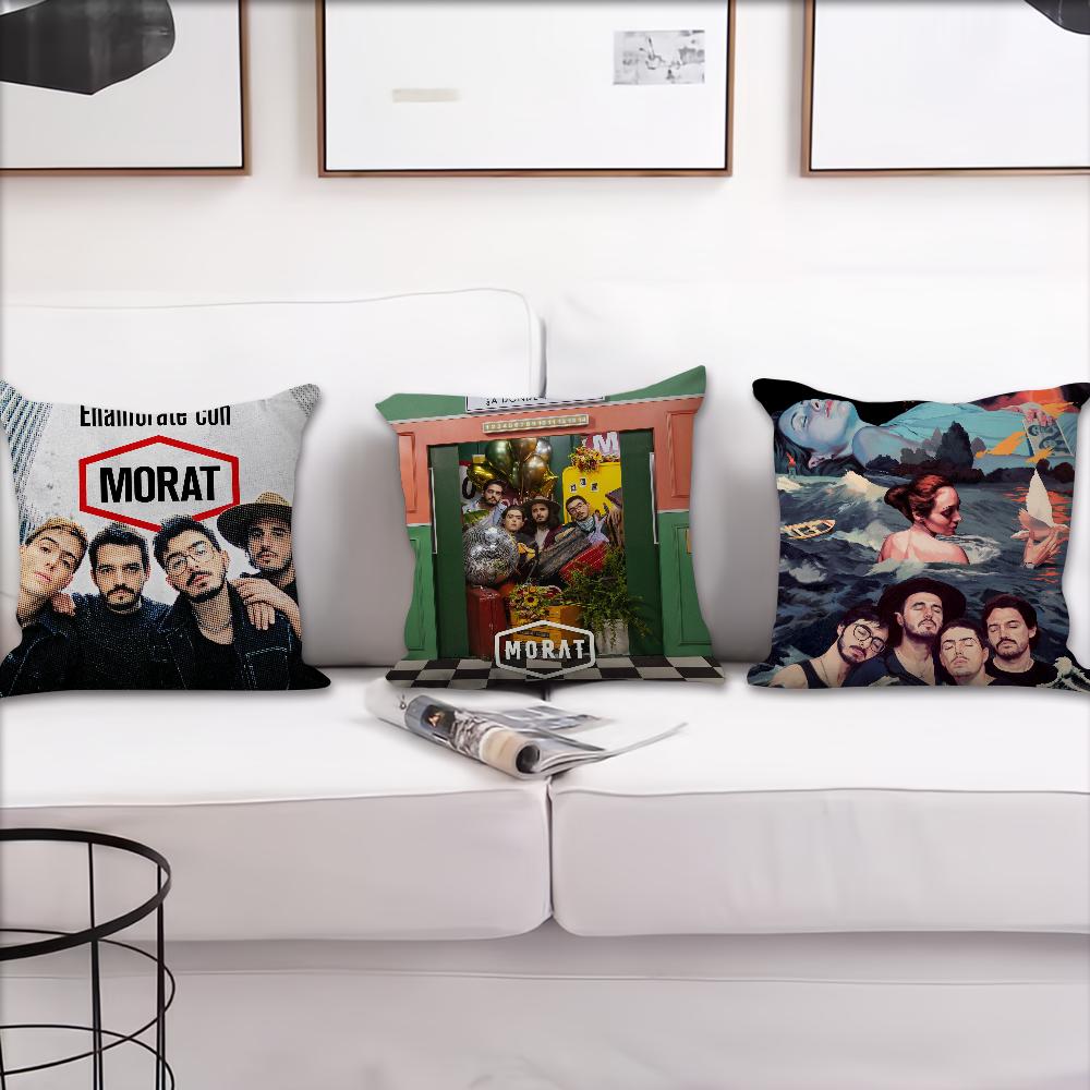 Band M-morat Antes De Que Amanezca Cushion Cover Pillow Cover Decoration Room Home Sofa Living Office Car Nordic Simplicity