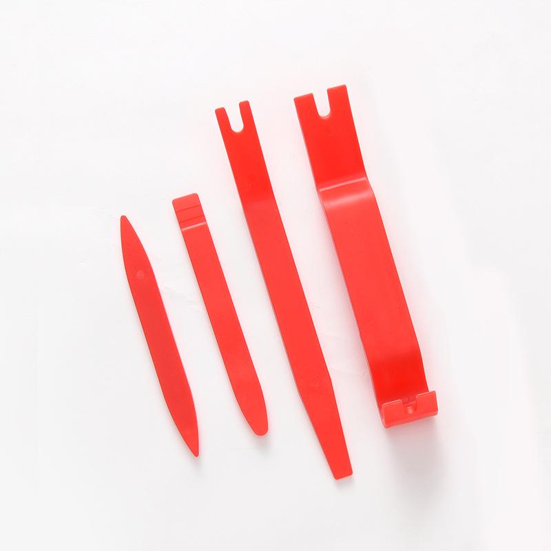 

Набор пластиковых монтировок из 4 предметов для разборки салона автомобиля и стереосистемы оранжевый