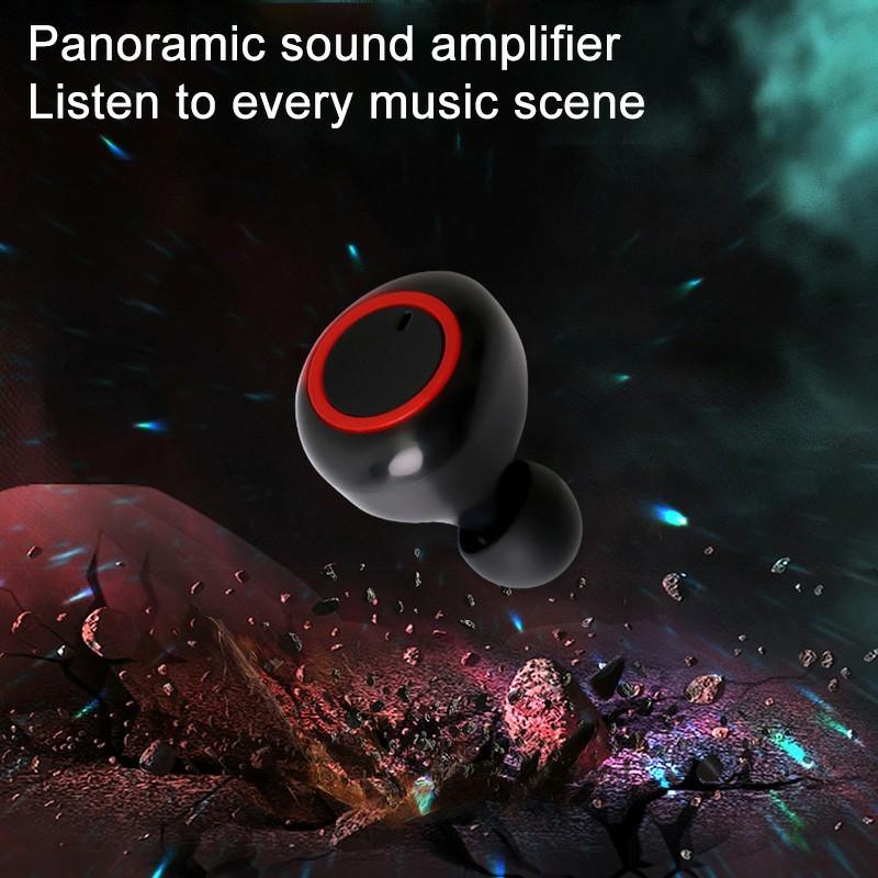 A2 Bluetooth 5.0 Headset Hifi Stereo Sport Earphone Waterproof Wireless Headset