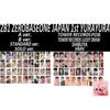 ZB1 ZEROBASEONE GIAPPONE YURAYURA STANDARD A B SOLO ver. CARTOLINA FOTOGRAFICA POB