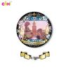 Genuine EAKI Frieren: Beyond Journey's End Stained Glass Tin Badge Blind Box