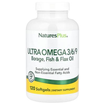 Nature's Plus Ultra Omega 3/6/9 120 Softgels