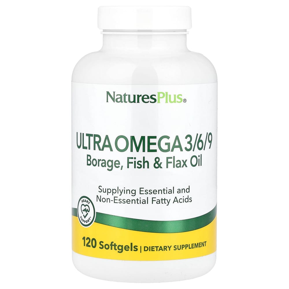 Nature's Plus Ultra Omega 3/6/9 120 Softgels