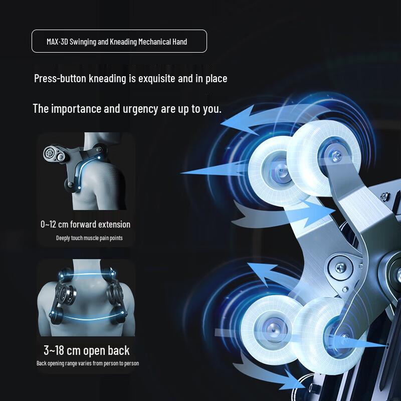 REBOR E8PRO Full Body Luxury Zero Gravity Massage Chair CN Plug (adapter Included)