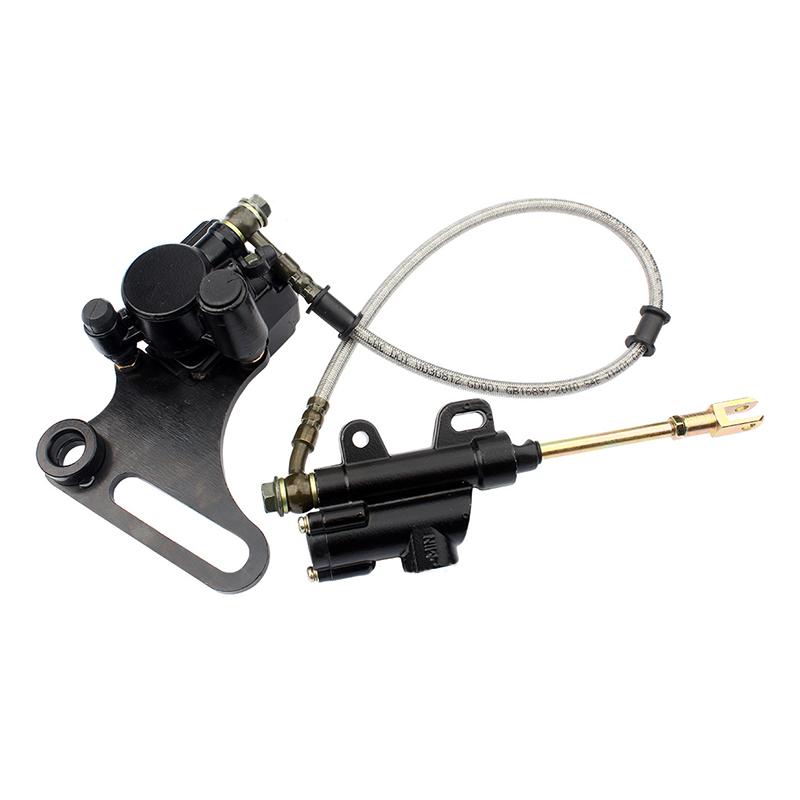 Universelle hydraulische Hinterradbremsanlage 15mm Hauptzylinder Bremssattel für SSR SDG 110cc 125cc 140cc Pit Dirt Bike ATV