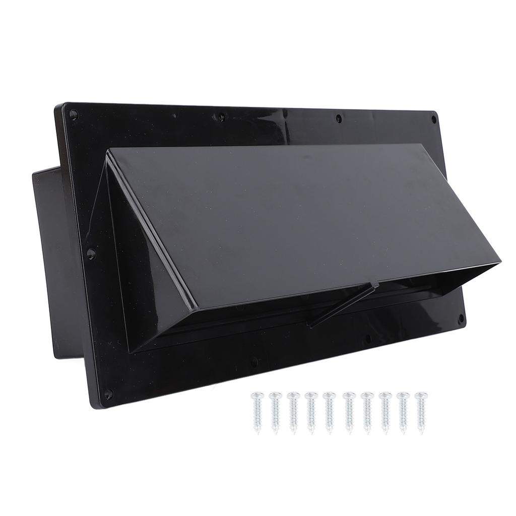 RV Stove Vent Cover Lockable Clips Weather Proof with Screws Range Hood Vent Cover for Trailer Motorhome