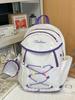 Schoolbag Mori Dopamine Drawstring Backpack School Bag Junior High School Student Travel Versatile Lightweight Large Capacity Backpack