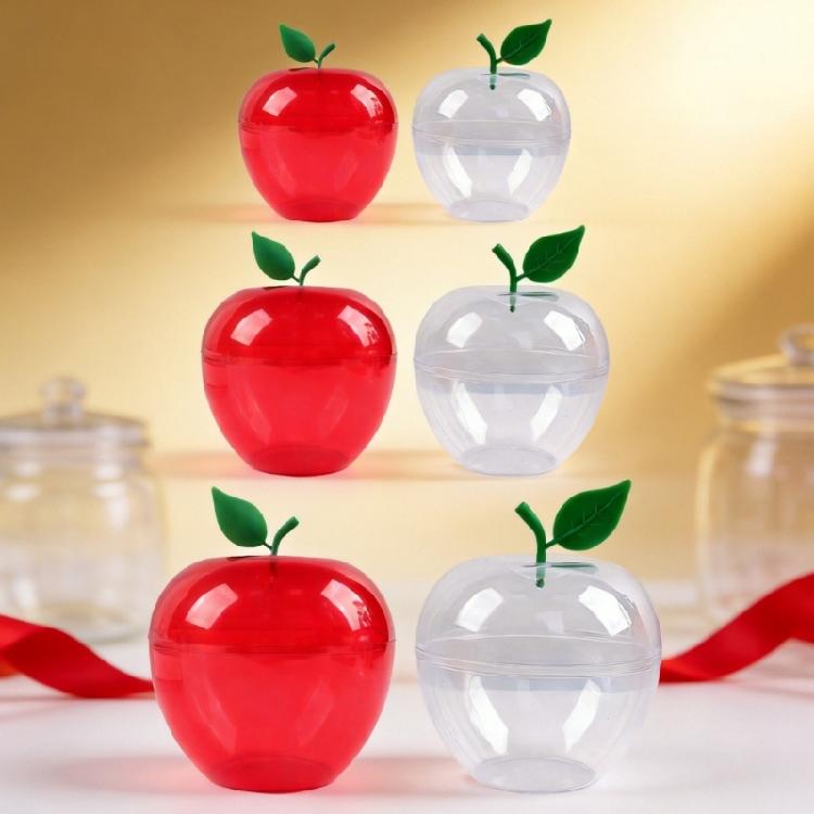 Simulation Apples Candy Jar Suitable For Weddings Baby Showers And Family Gatherings Back to School Party Supplies