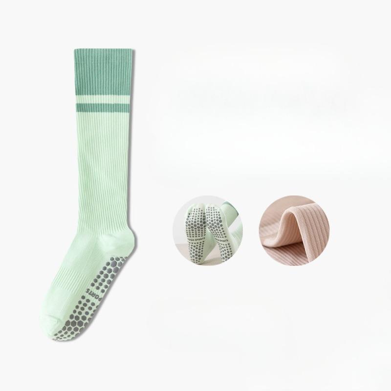 Female Autumn Professional Non Slip Fitness Pilates Cycling Yoga Lean Leg Pressure Exercise Calf Socks