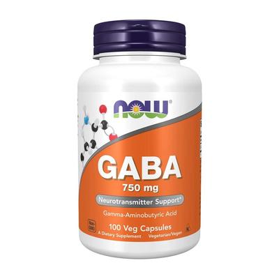 GABA 750 mg, 100 rostlinných kapslí