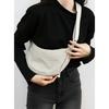 Crescent Bag for Women Men Small Sling Crossbody Bag with Half Moon Shape