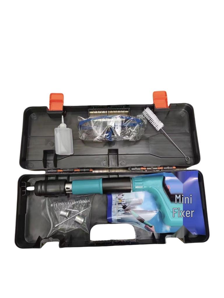 Mini Ceiling Nail Gun with Silencer - Compact for Household Hydropower Installation