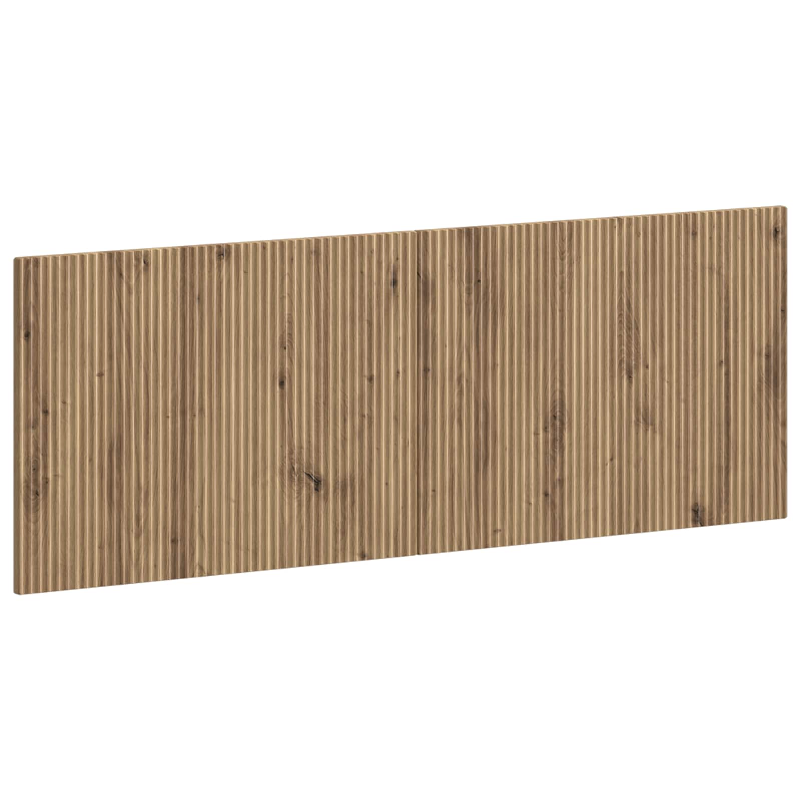 Vidaxl Braun Wandmontiertes Kopfteil Arnhem Artisan-Eiche Holzwerkstoff - Image 3