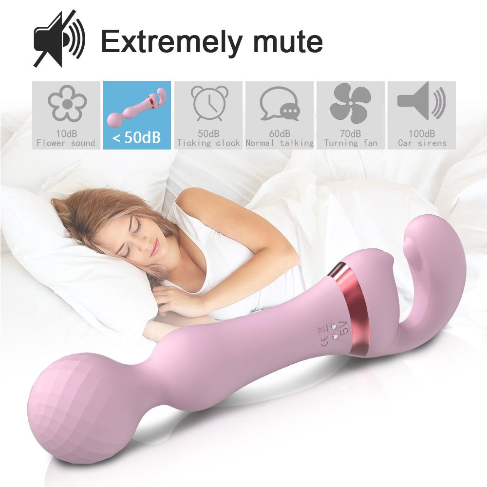 G-Punkt-Massagegerät Vibratoren Weibliches Sexspielzeug Zauberstab für Frauen Leistungsstarker AV-Vibrator Klitorisstimulator
