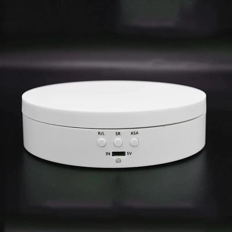 

Электрический выставочный стол с тремя регулируемыми скоростями и углом наклона, интеллектуальной зарядкой, вращающийся влево и вправо съемочный поворотный стол