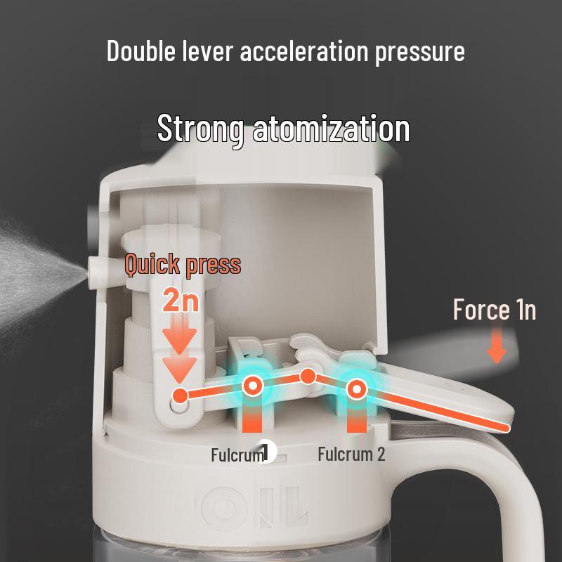 Stainless Steel Leak-Proof Oil Sprayer for Air Fryer and Kitchen Use