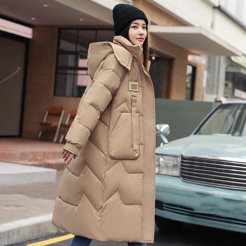 Women's Padded Jacket Winter Detachable Women Long Thick Jackets