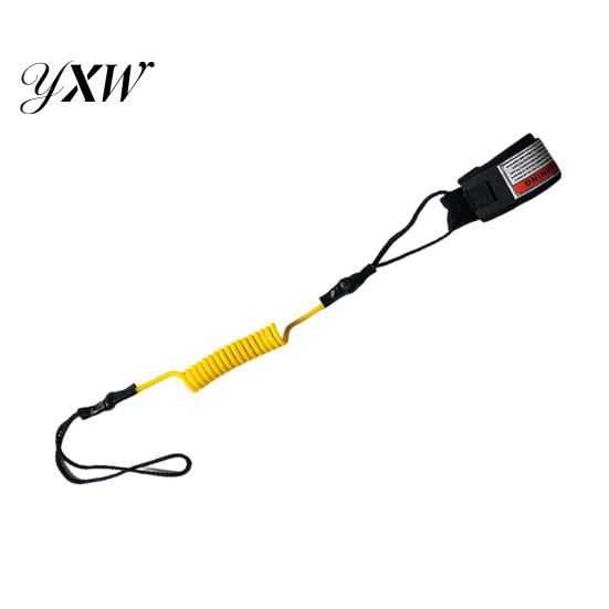 Verstellbares Federseil TPU Surfbrett Leine Spirale SUP Handgelenkband Stand-Up Paddle Board Bein Shortboard Longboard Sicherheit Paddleboard
