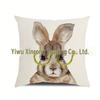 Popular Easter Cartoon Rabbit Sofa Cushion Cover for Home Decoration
