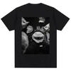 Funny Cat Gang Meme Classic T Shirt Men's Women Fashion Vintage Gothic T Shirt Oversized Cotton Casual Gifts T-shirts Streetwear