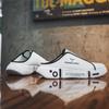 fashion Men Half Closed Toe Slippers Comfort Casual Fashion Outdoor Beach Sports Low Tops Breathable Lightweight Men Slippers