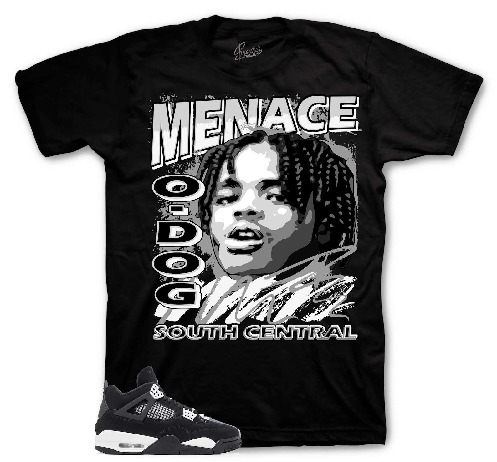 Sneaker Tees To Match Retro 4 White Thunder - Nineties Shirt S