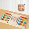 Kindergarten Busy Board: Four-Color Bead Shake & Walk Chess Game for Early Education