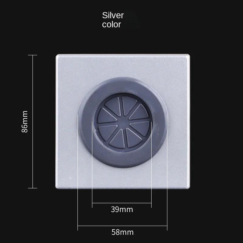 TTV Wall Hole Cover Plate Switch Socket Doorbell Threading Hole Blank Panel Decorative Cover Mesh Air Conditioning Hole