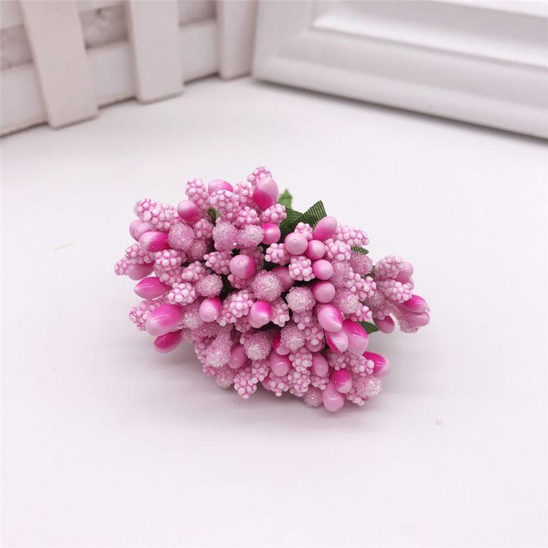 Elegant 12pcs Small Pearl Berry Bunch For Beautiful Diy Wreath And Wedding Decor