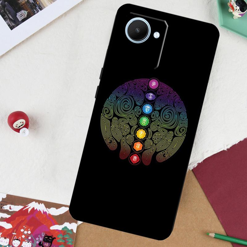 Mandala Chakra Insist Yoga For Realme GT 7 Pro GT 6 5 6T 10 11 12 13 14 Pro Plus C61 C53 C51 C21Y C25S C75 C55 C67 Case