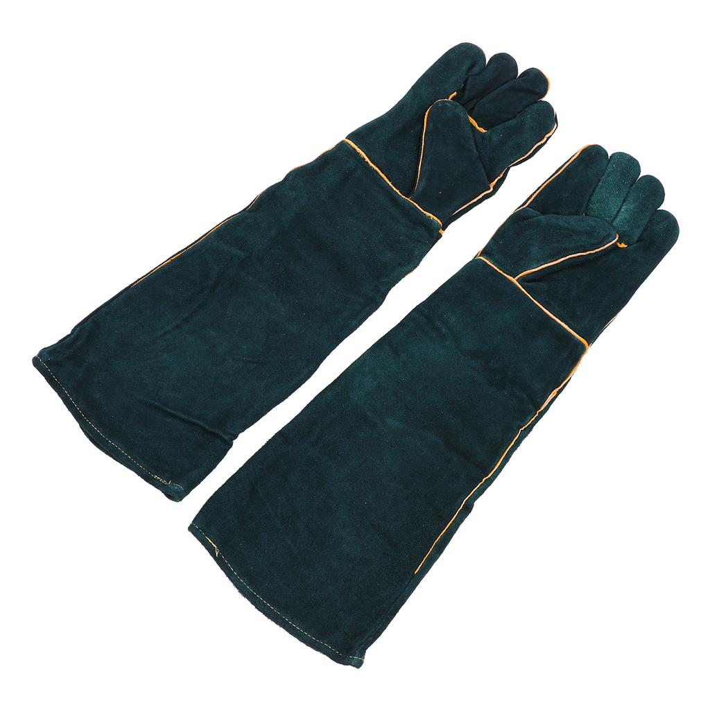 Animal Handling Gloves Thickening Anti Scratch Bite Resistant Long Gloves for Training Dog Cat Bird