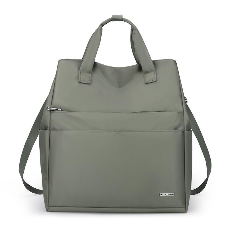 Large capacity bag New school bag Nylon canvas bag Backpack Class commuter bag Computer portable backpack