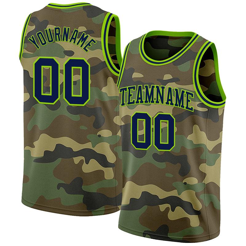 Canotta Basket Mimetica Personalizzata con Nome Uomo Bambini Estate 2025 Gilet Sportivo Magliette a Rete Senza Maniche Squadra Basket Camouflage