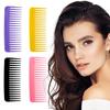 1PCS Hair Rectangular Plastic Wide Tooth Comb Handle Massage Comb Thick Long Hair For Home Use Detangling Hair Care Styling Tool