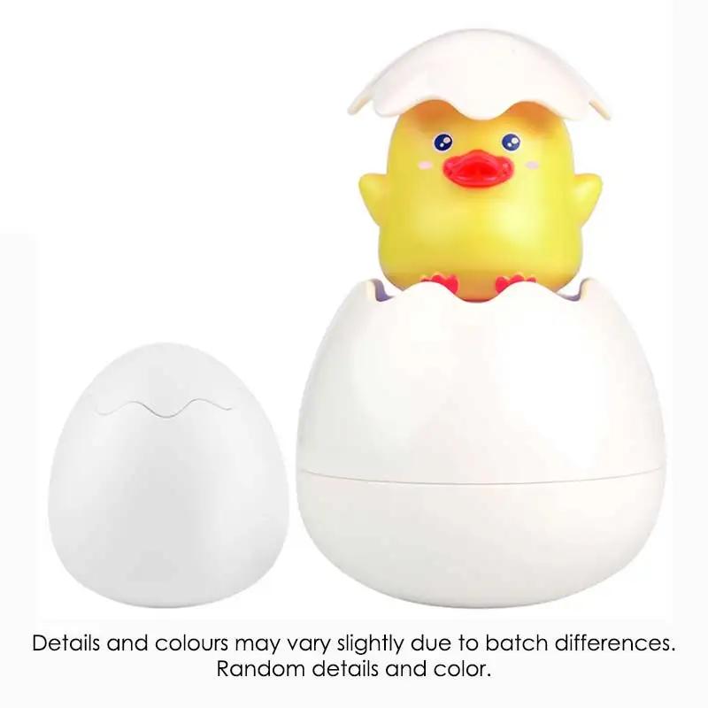 Baby Bath Toy Cute Duck Penguin Egg Water Spray Sprinkler Bathroom Swimming Baby Shower Gift for Toddlers Kids