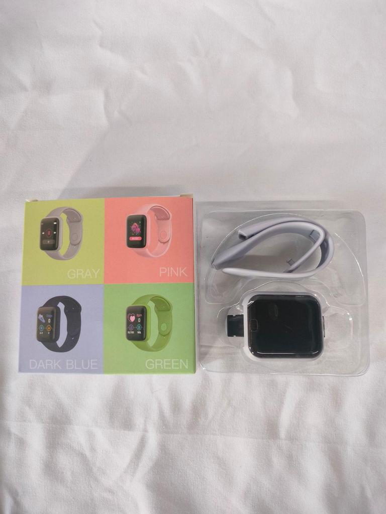 Y68 Wasserdichtes Smart-Armband mit Pulsmesser & Bluetooth
