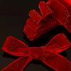 5M Christmas Decoration Red Ribbon DIY Holiday Decoration Red Satin Gifts Christmas Tree Pendant