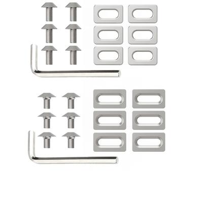 Road Bike Cleat Screw Stainless Steel Locking Plate Screw Washers Bolt And Washers Pedal Accessories