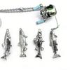 Herren Mini Angelrolle Halskettenanhänger - Hip-Hop Valentinstagsgeschenk für ihn