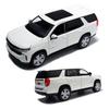 Maisto 1:26 2021 Chevrolet Tahoe SUV Diecast Car Model, White