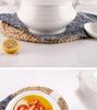 Double-Handled Ceramic Cantonese Stew Pot with Lid - Large Soup Bowl for Household or Hotel Use
