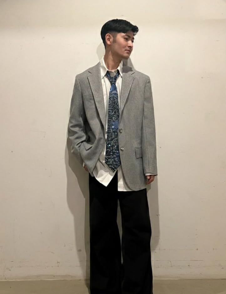 [HANG OVER] 8.0cm Necktie - Business, Casual, Unique, Calculus, Quantum Mechanics, Mathematics, ScienceEngineering, Father's Day Gift tie2602-01A