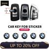 Für 10 Stück Metall Auto Logo Schlüssel Emblem Aufkleber Dekoration Für BMW Serie i3 i4 X1 X2 X3 X5 X4 X6 X7 F10 F20 F34 E60 E46 E53 E84