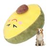 Avocado Shape Pet Chew Toy Plush Dog Playing Teething Toys with Sound for Small Dogs