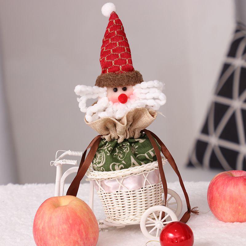 

Christmas Ornaments Christmas Eve Gift Bag Apple Bag Candy Bag Children s Gift Creative Old Man Snowman Elk Gift Holders 19x24cm
