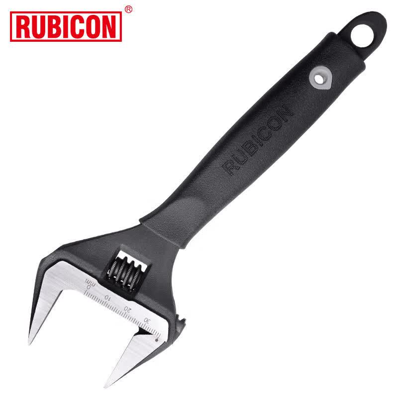 RUBICON RBV-008 Adjustable Wrench with Non-slip Handle