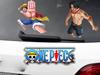 Car Stickers Customizable Waterproof Easy Install No Residue Anime Pirate Theme Straw Hat Flag Vinyl for Car Laptop Multi Sizes